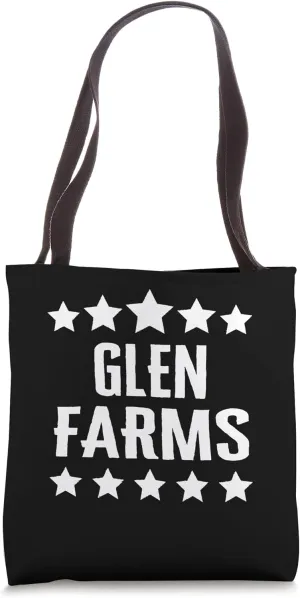 Glen Farms Family Reunion Squad First Last Name Tote Bag