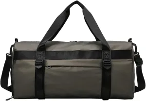 Gym Bag for Women Men with Shoe Compartment Waterproof Travel Duffel Weekender Carry on Beach Yoga Overnight Luggage