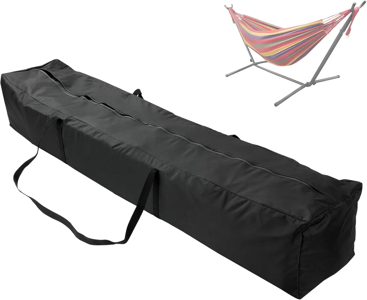 Hammock Storage Bag - Waterproof Heavy Duty Cover, Portable Stand Carrying Bag 62''L x 10''W x 10"H