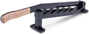 Hand Log Splitter Chiping Knife | 220 mm Blade | Suitable for Logs from 90-340 mm | Lever Length 560 mm | for Small and Kindling | Easy Wall Mounting | Compact 135 x 85 x 590 mm
