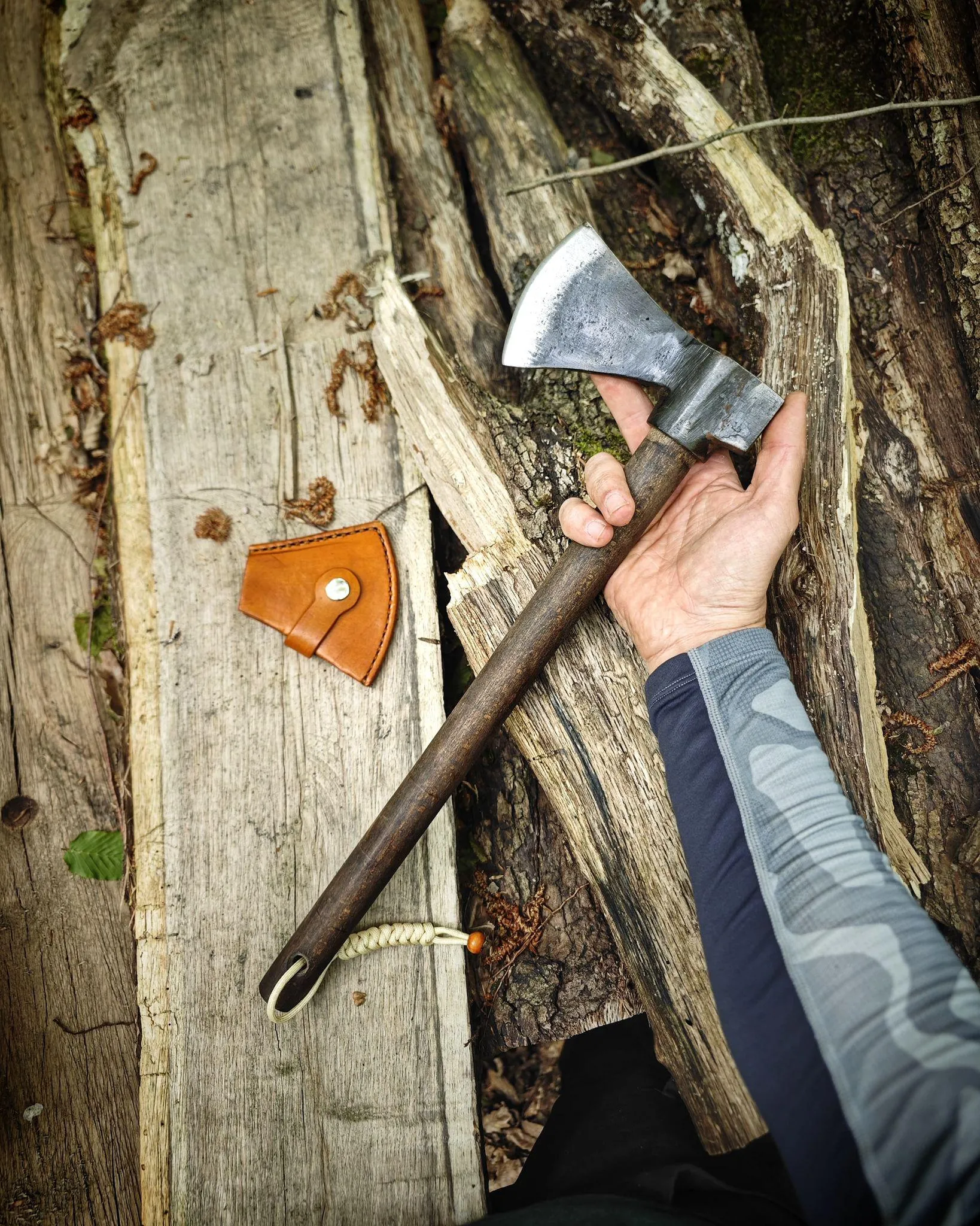 Handmade Auger Leather Backpack Pan, Saw Axe, Bushcraft On-time shipping Forged Folding with Swedish Bow Stove – Canteen, Wide array & Includes