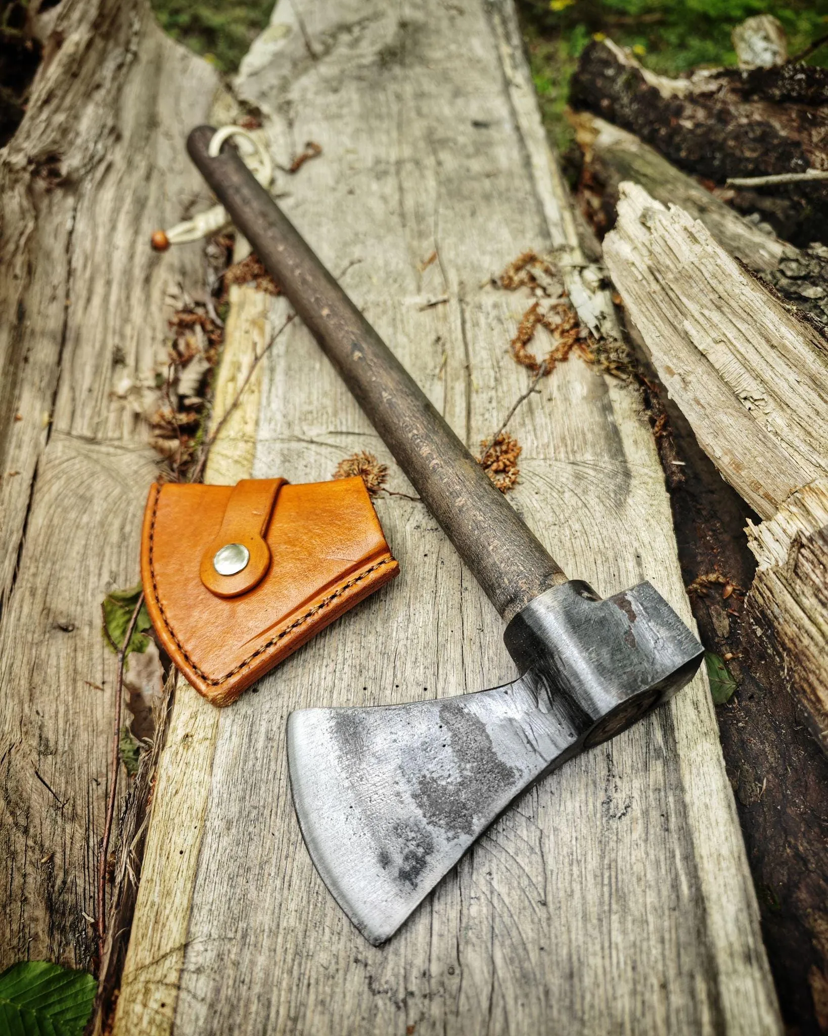 Handmade Auger Leather Backpack Pan, Saw Axe, Bushcraft On-time shipping Forged Folding with Swedish Bow Stove – Canteen, Wide array & Includes