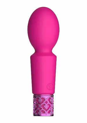 Hella Raw Royal Gems Brilliant Pink Rechargeable Silicone Bullet