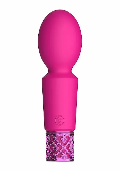 Hella Raw Royal Gems Brilliant Pink Rechargeable Silicone Bullet