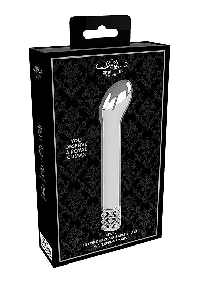 Hella Raw Royal Gems Jewel G-spot Vibe Silver