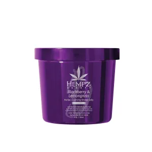 Hempz Blackberry & Lemongrass Herbal Cleansing Shower Jelly, 4 oz.