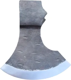 High Carbon Steel Axe Head - 6.29" Length, 5.39" Cutting Edge, 1.32 lbs - Durable Replacement Blade for Wood Chopping, Camping, and Survival