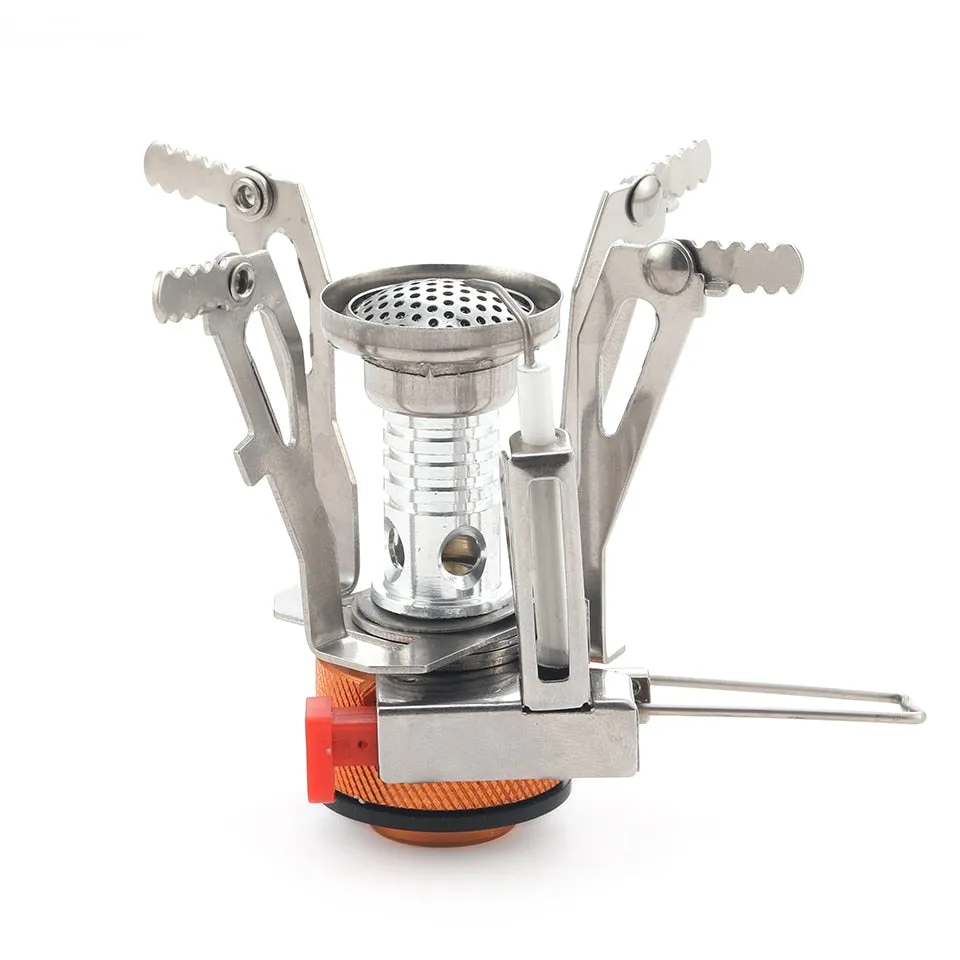 High quality gas cooker portable outdoor camping aluminum alloy stove ultra light picnic cooking stove survival furnace
