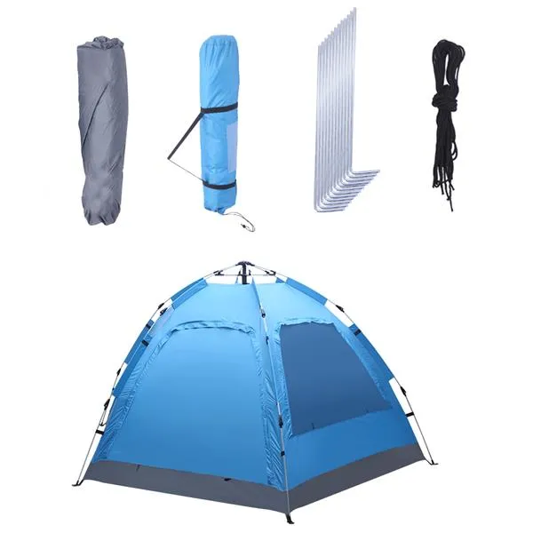 Hiking Tent for Up Camping Pop Waterproof Automatic Instant Family Bargain price Performance-optimized