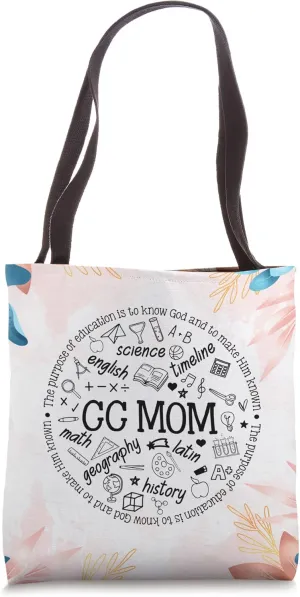 Homeschool Mom Homeschooling CC Mom Classical Conversations Tote Bag