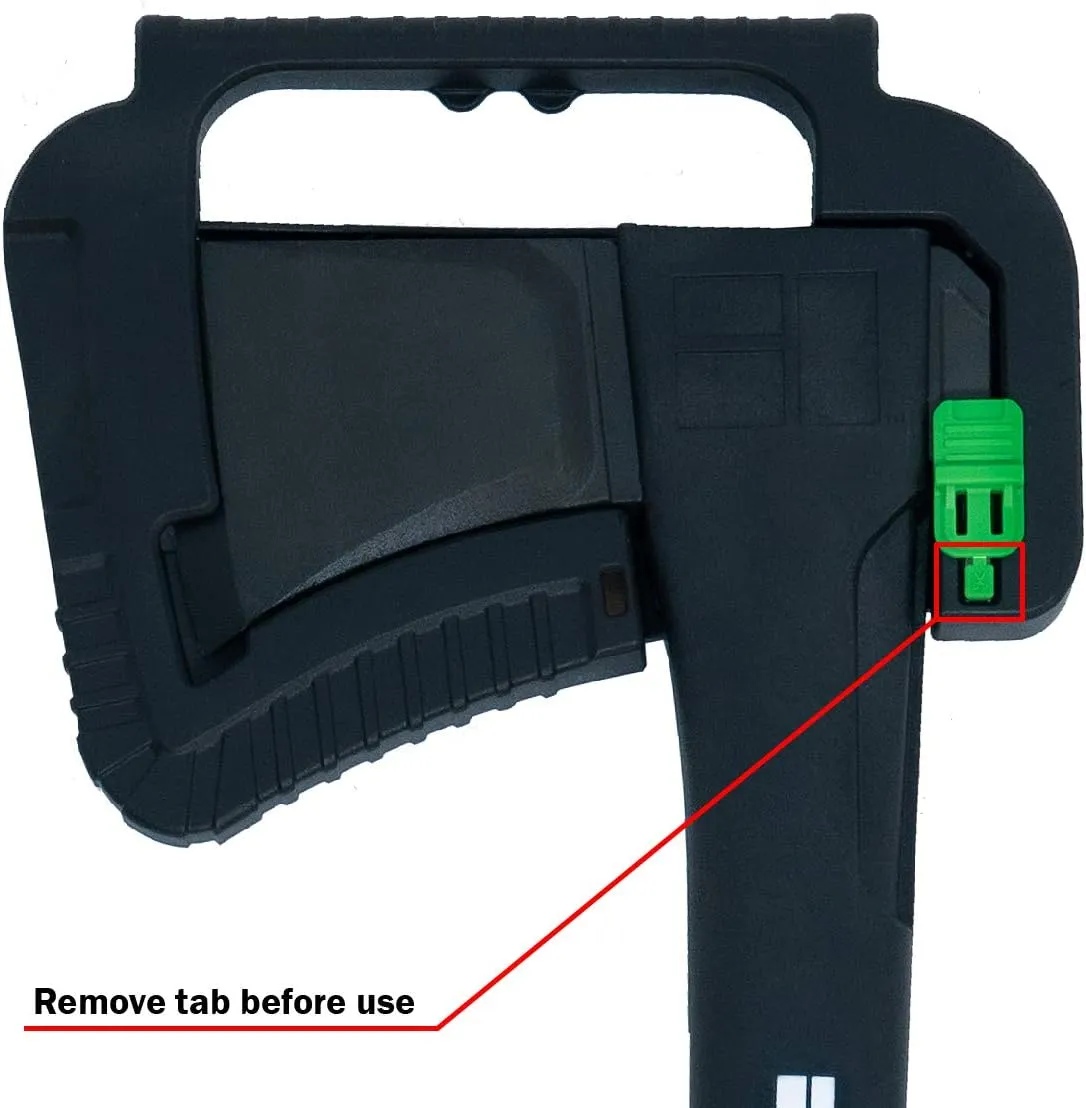 Hooyman Splitting and Chopping Axes, and Splitting Maul with Heavy Duty Construction, V Grind Blade, Ergonomic No-Slip H-Grip Handle, and Sheath for Gardening, Hunting, Camping, Firewood, and Outdoors