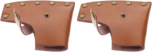 Housoutil 2pcs Hatchette Axe Cover Outdoor Hiking Protective Case for Axe Head Compact Durable Scratch Resistant