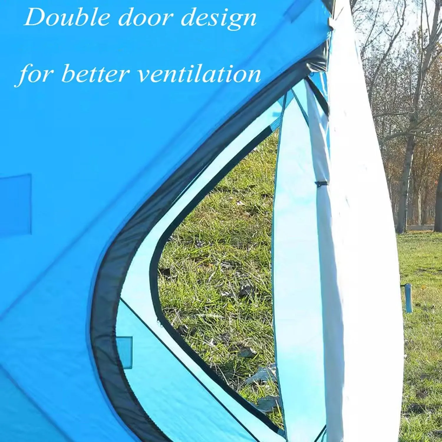ice Fishing Tent ice Fishing shelter Insulated Winter Outdoor Camping Equipment, Windproof and Warm Ice Fishing Tent(Color:3)