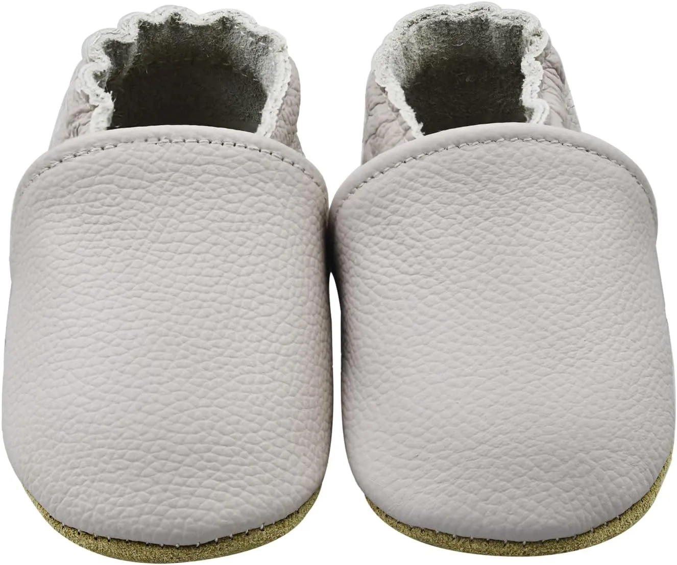 iEvolve Baby Leather Shoes Baby Slippers Soft First Walker Shoes Crib Shoes Moccasins for Toddlers