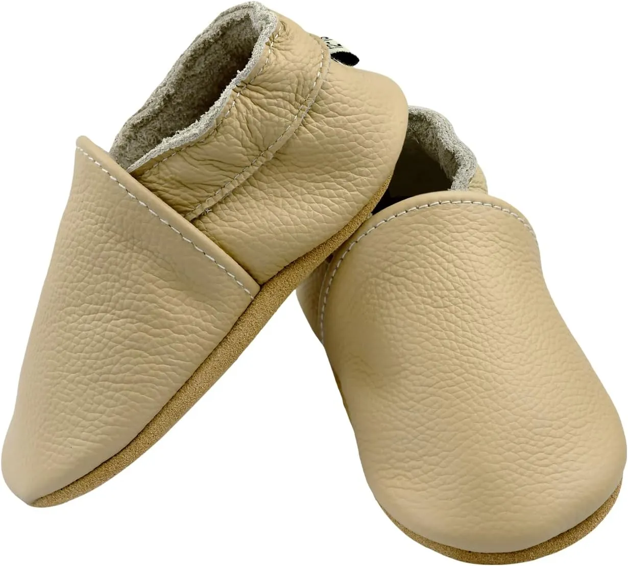iEvolve Baby Leather Shoes Soft First Walker Shoes Crib Shoes Moccasins for Toddlers
