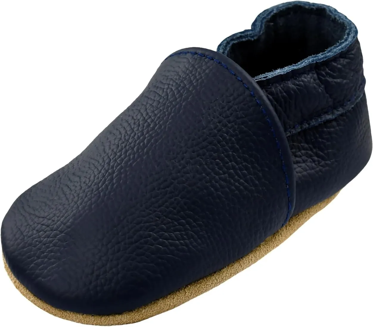 iEvolve Baby Leather Shoes Soft First Walker Shoes Crib Shoes Moccasins for Toddlers