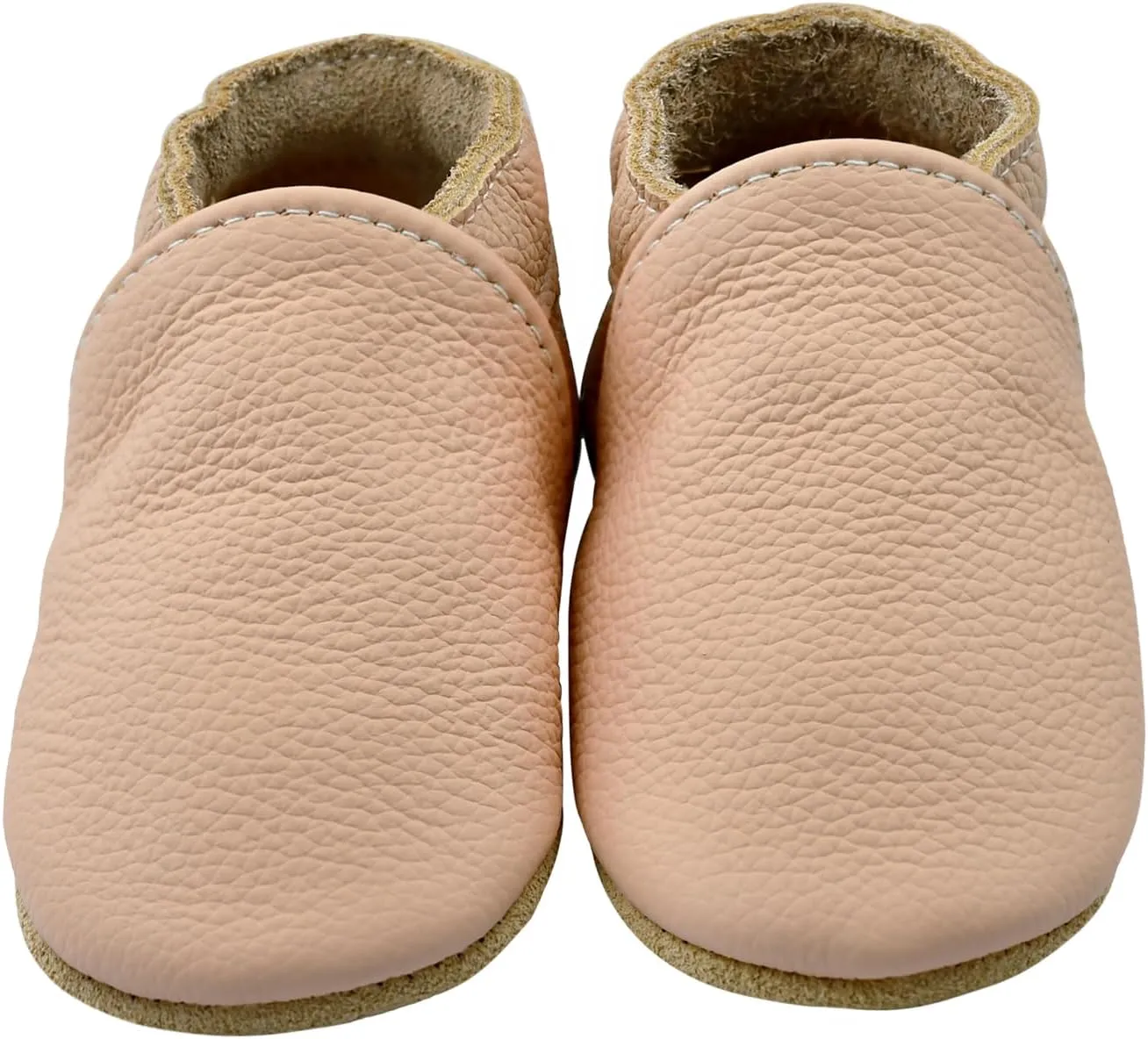 iEvolve Baby Leather Shoes Soft First Walker Shoes Crib Shoes Moccasins for Toddlers