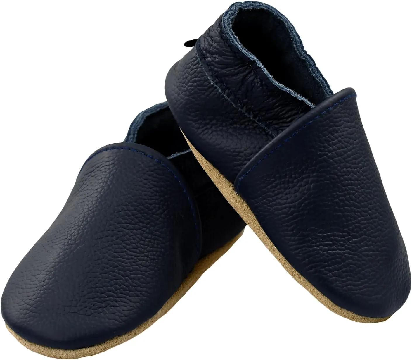 iEvolve Baby Leather Shoes Soft First Walker Shoes Crib Shoes Moccasins for Toddlers