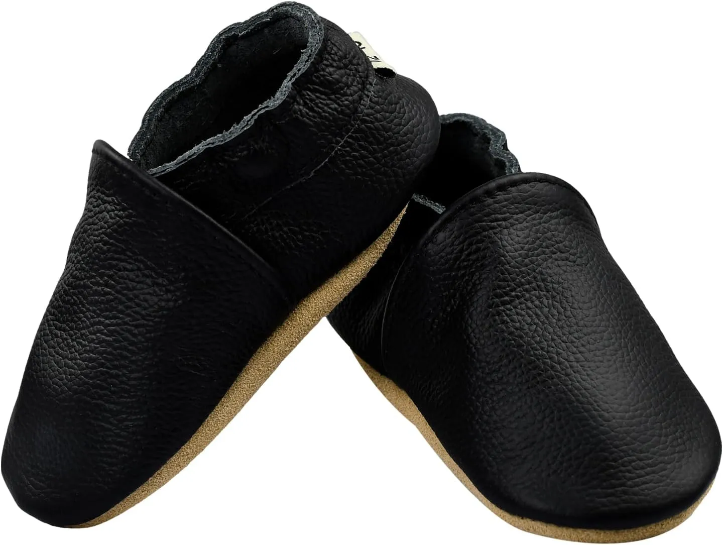 iEvolve Baby Leather Shoes Soft First Walker Shoes Crib Shoes Moccasins for Toddlers