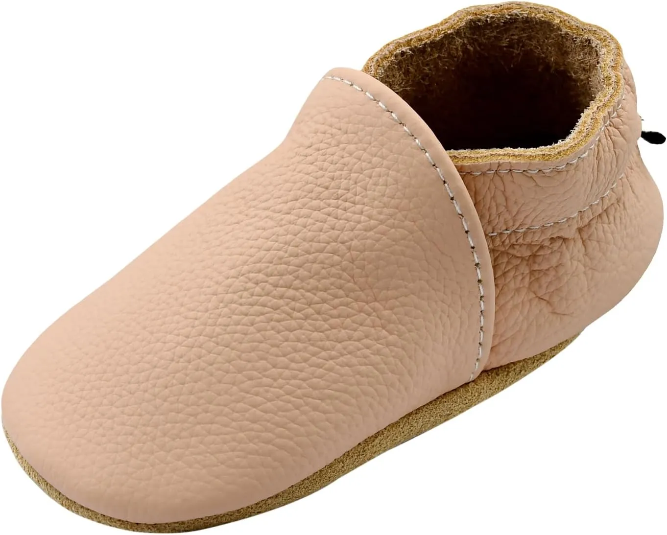 iEvolve Baby Leather Shoes Soft First Walker Shoes Crib Shoes Moccasins for Toddlers