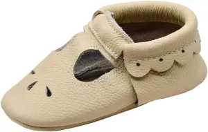 iEvolve Baby Leather Shoes Soft First Walker Shoes Crib Shoes Moccasins for Toddlers