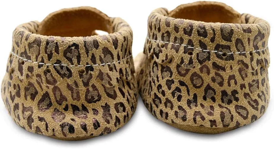iEvolve Baby Leather Shoes Soft First Walker Shoes Crib Shoes Moccasins for Toddlers