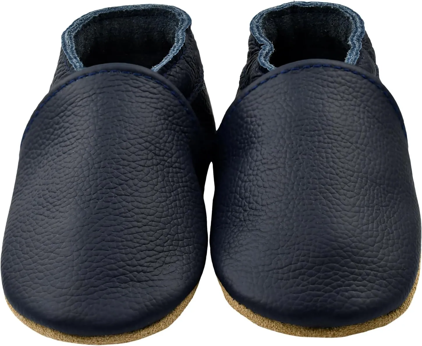 iEvolve Baby Leather Shoes Soft First Walker Shoes Crib Shoes Moccasins for Toddlers