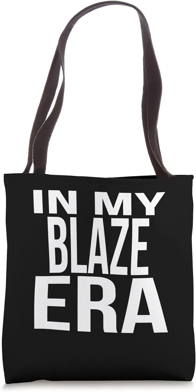 In My Blaze Era Family Reunion Squad First Last Name Tote Bag