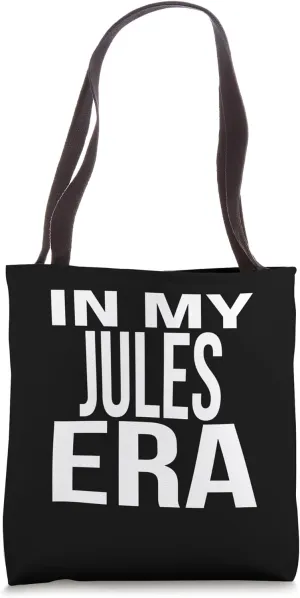 In My Jules Era Family Reunion Squad First Last Name Tote Bag