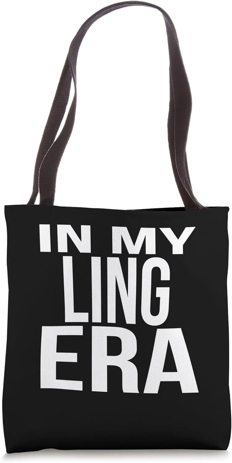 In My Ling Era Family Reunion Squad First Last Name Tote Bag