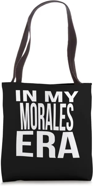 In My Morales Era Family Reunion Squad First Last Name Tote Bag
