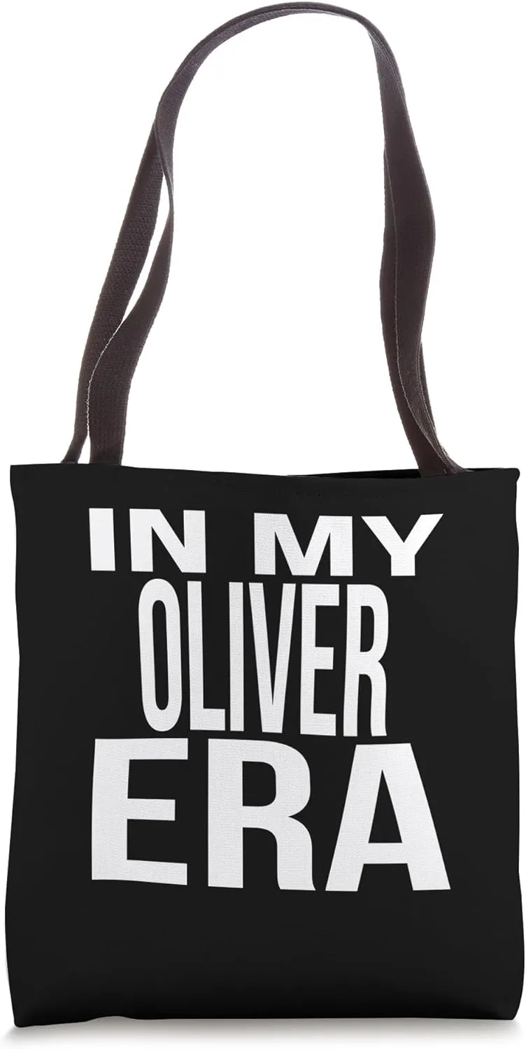 In My Oliver Era Family Reunion Squad First Last Name Tote Bag