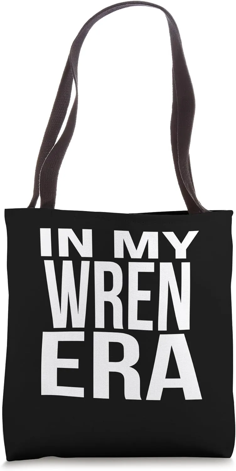 In My Wren Era Family Reunion Squad First Last Name Tote Bag