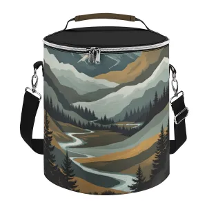Insulated Attractive Bag Cooler Stable Cylinder