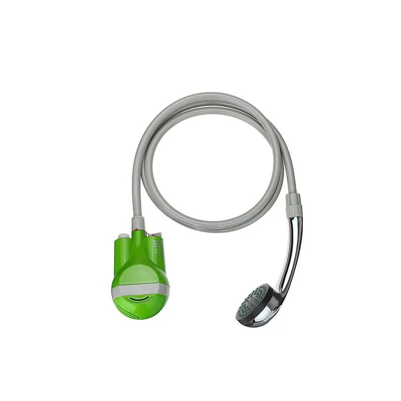 IPRee® Portable USB Shower Water Pump Rechargeable Nozzle Handheld Shower Faucet Camp Travel Outdoor Kit