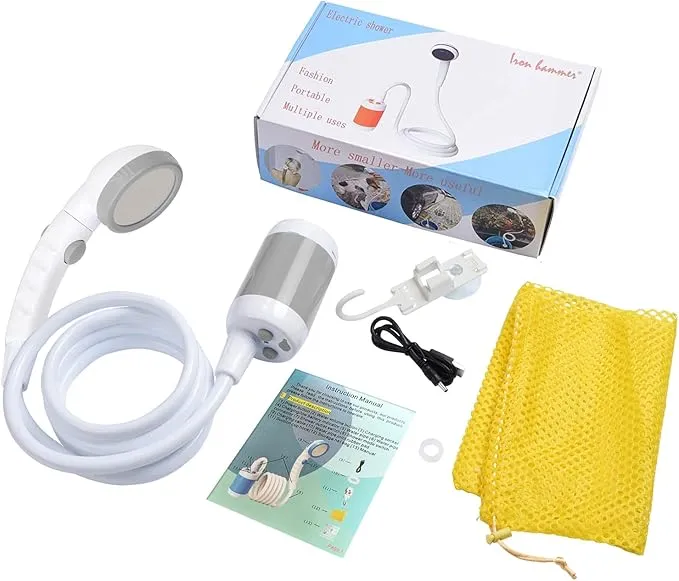Iron Hammer Portable Shower Camp Shower Rechargeable Shower Camping Shower pet Shower