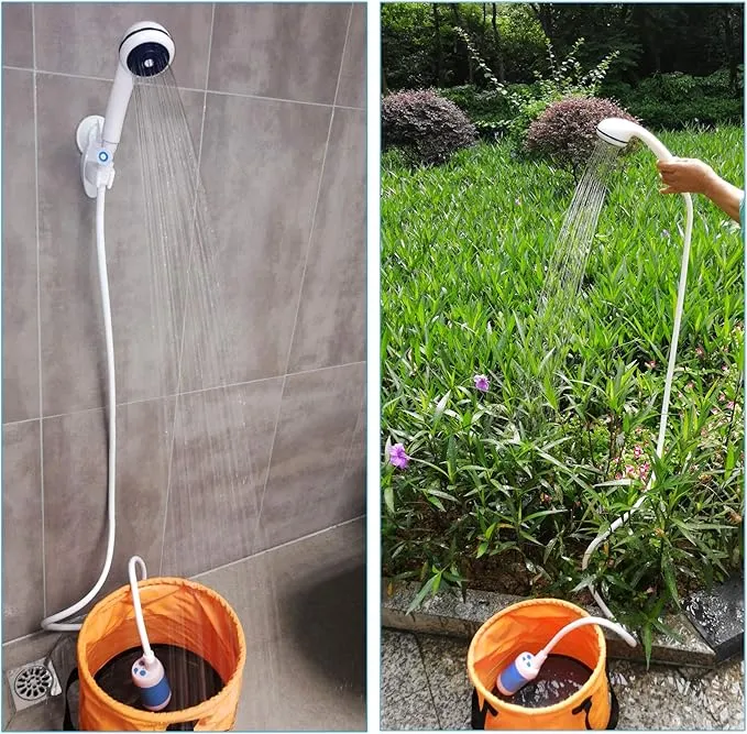Iron Hammer Portable Shower Camp Shower Rechargeable Shower Camping Shower pet Shower