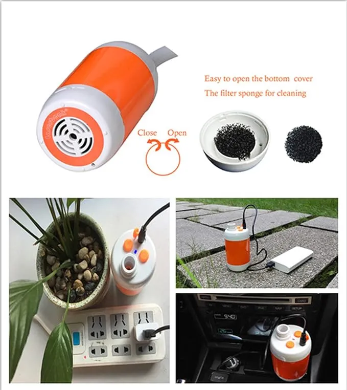 Iron Hammer Portable Shower Electric Shower Camping Shower with Shower Head Shut OFF Valve