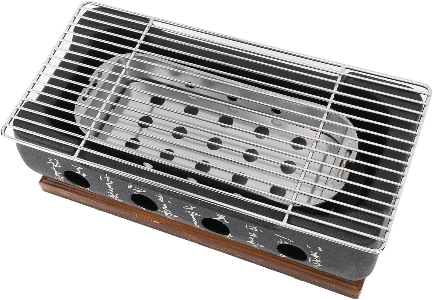 Japanese Style BBQ Grill Stove Quick Heating Versatile Performance Even Cooking with Enjoyable Dining Experience Compact & Portable for Camping Picnicking or Hosting a Backyard (XL)