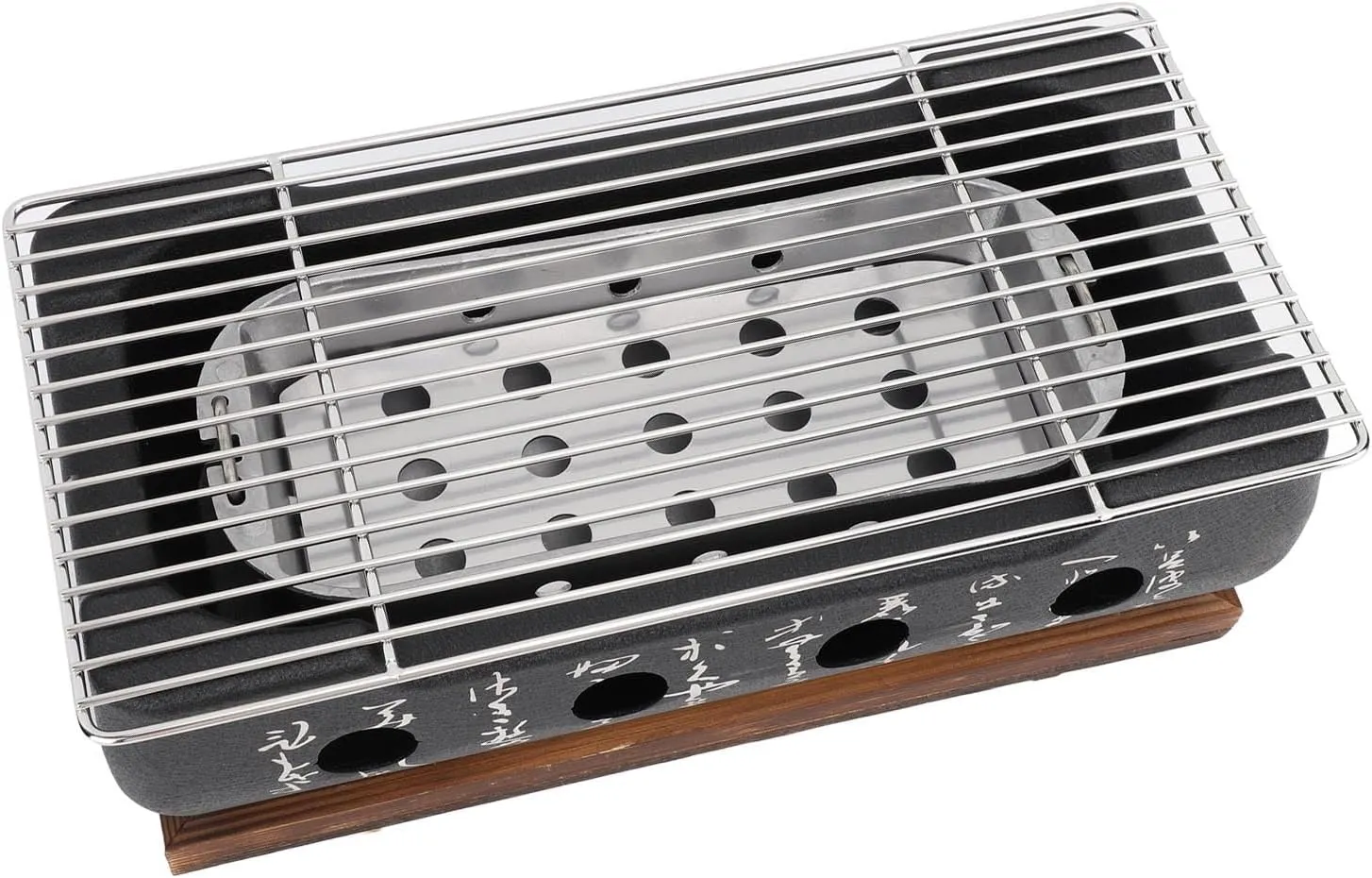 Japanese Style BBQ Grill Stove Quick Heating Versatile Performance Even Cooking with Enjoyable Dining Experience Compact & Portable for Camping Picnicking or Hosting a Backyard (XL)