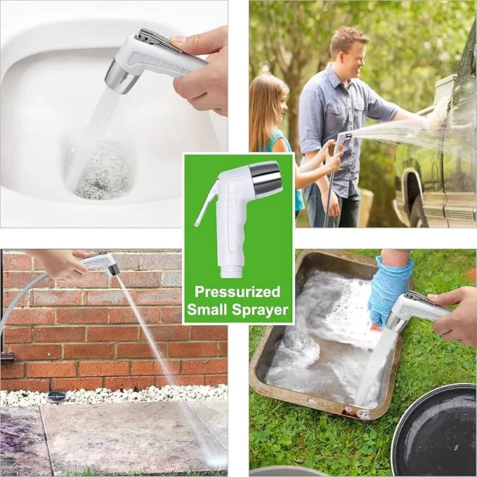 KEDSUM Portable Shower, Portable Camp Shower Pump with Rechargeable Battery, Portable Shower for Camping, Portable Outdoor Shower Head for Camping, Hiking, Traveling(  Handheld Sprayer)