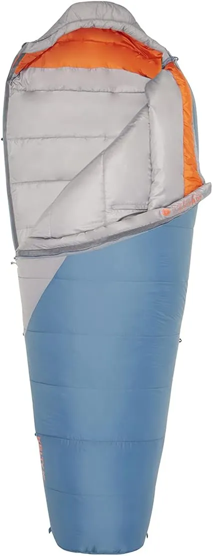 Kelty Cosmic Synthetic Fill 20 Degree Backpacking Sleeping Bag – Compression Straps, Stuff Sack Included