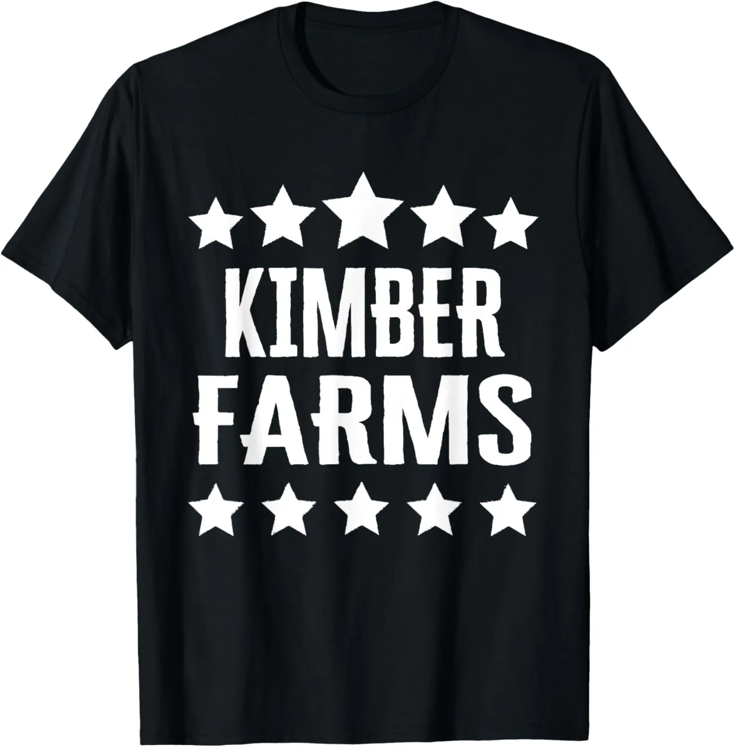Kimber Farms Family Reunion Squad First Last Name T-Shirt