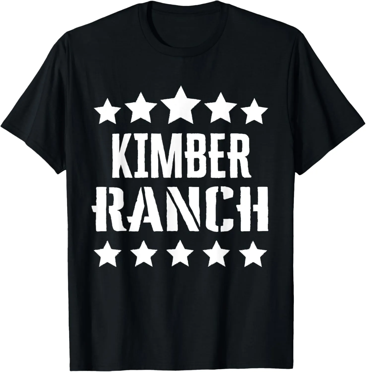 Kimber Ranch Family Reunion Squad First Last Name T-Shirt