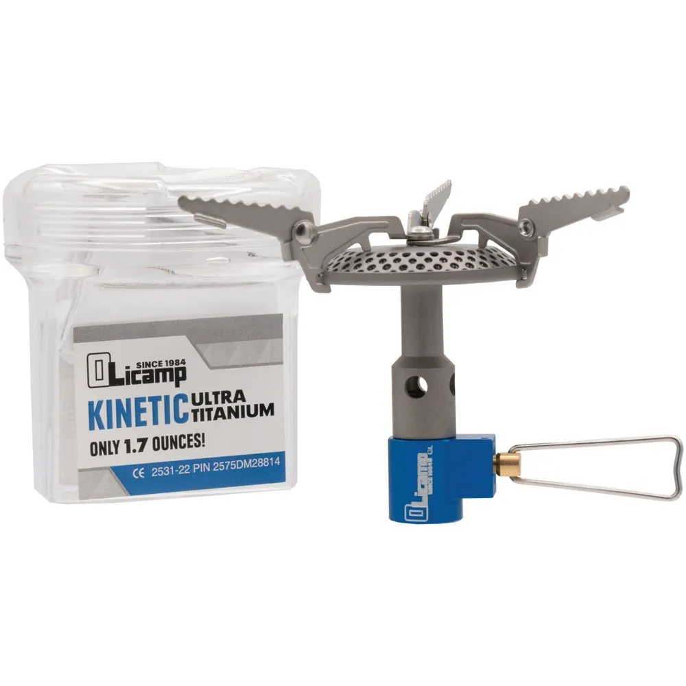 KINETIC ULTRA TITANIUM STOVE
