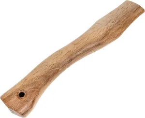 Kisangel Wooden Handle Replacement for Material No Burrs Comfortable Grip for Camp Axe and Hatchet Use Version Fine Polishing for -Term Use