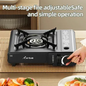 Kitchen Outdoor for Barbecue Stove Camping Fire Household High Stove Grill Cassette Exclusive discounts Outdoor Stove Suitable Portable Machine learning Gas 2900W