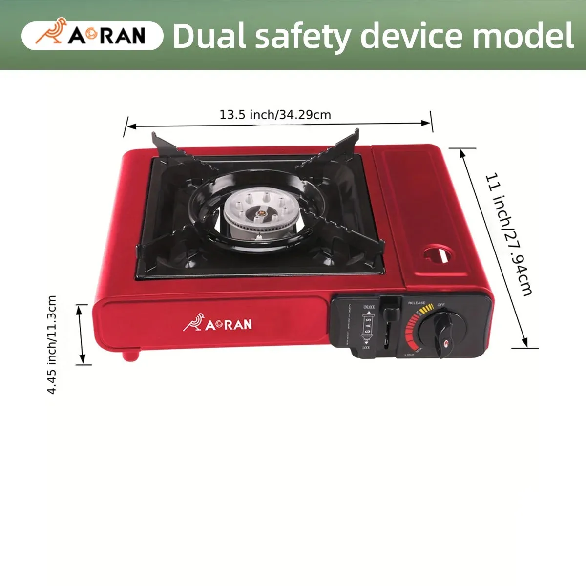 Kitchen Outdoor for Barbecue Stove Camping Fire Household High Stove Grill Cassette Exclusive discounts Outdoor Stove Suitable Portable Machine learning Gas 2900W