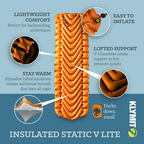 Klymit Insulated V Ultralite SL Sleeping Mat