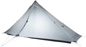 Lanshan 1 pro Tent Outdoor 1 Person Ultralight Camping Tent 3 Season Professional 20D Silnylon Rodless (Gray)
